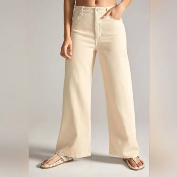 NWT Anthropologie Pilcro The Annie Wide Leg Jeans 25P - Picture 3 of 9